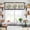 Beige, variant on French Country Daisies Flower, Kitchen Curtain Valances for Windows Farmhouse Short Curtains, Farmhouse Rustic Sunflowers Plaid Plants Rod Pocket Valance Curtain for Bedroom Cafe Living Room