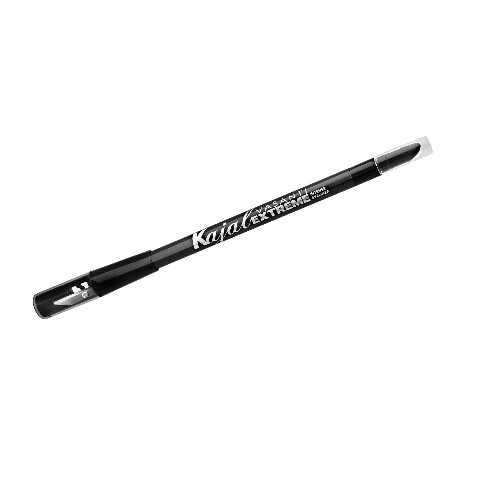 Vasanti Cosmetics Kajal Extreme Intense Eyeliner Pencil (Black) Smooth