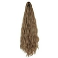 thumbnail image 2 of LELINTA Women 18" Long Wave Claw Jaw Ponytail Hair Extension Piece 170g, 2 of 7