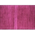 thumbnail image 1 of Ahgly Company Indoor Rectangle Abstract Purple Modern Area Rugs, 2' x 5', 1 of 4
