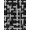 Grey, Pattern 1, variant on ODIKA 2x3 Machine Washable Non-Slip Area Rug, Geometric Black High Traffic Rug, Grey, 1249403
