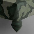 thumbnail image 5 of Dark Green Camo Classic Shapes Pattern Square Tablecloth,Waterproof Square Table Cover,Wipeable Spillproof Washable Table Cover for Home Kitchen Party Decor 42"X42"(107x107cm), 5 of 6