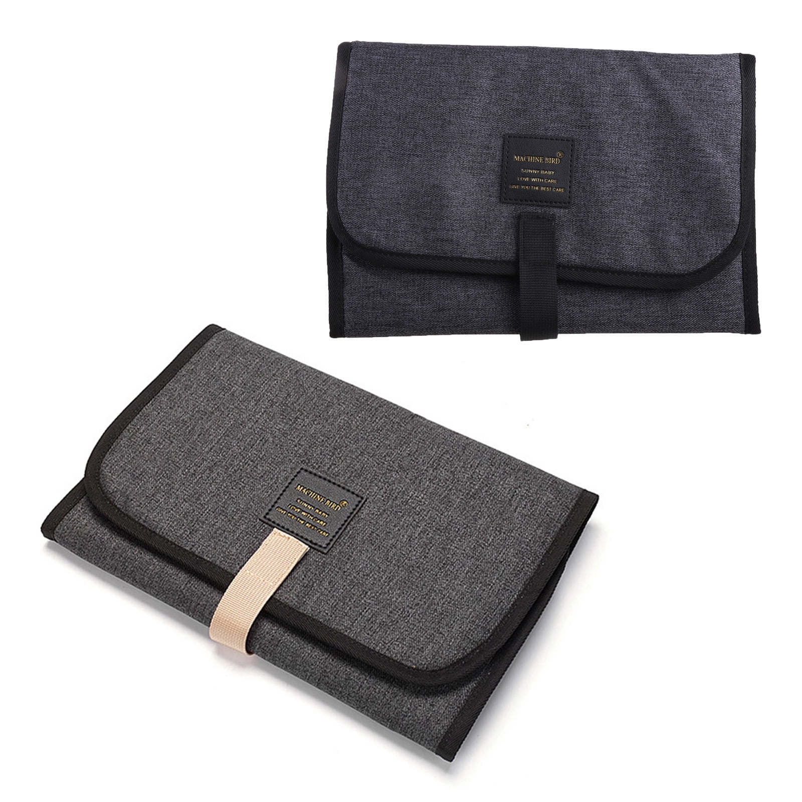 QUSENLON Foldable Baby Diaper Changing Pad Waterproof Newborn Nappy Changing Mat Travel Portable Diaper Change Sheet