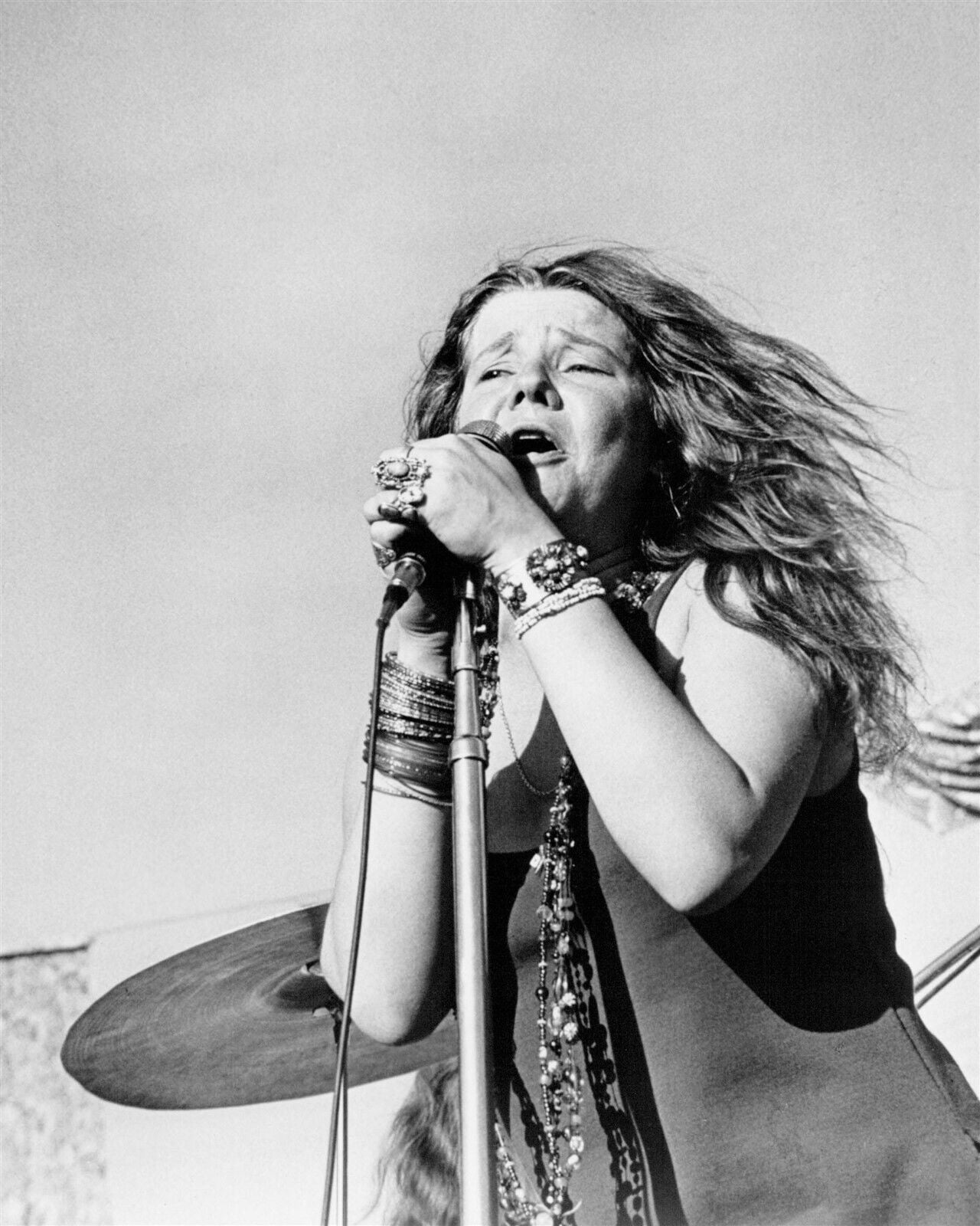 Janis Joplin in concert with Big Brother 1975 documentary Janis 4x6 inch photo
