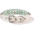 thumbnail image 6 of Minzimin Pearl Dog Collars, Bling Pearl Cat Collar ，Fancy  Dog Colalr Puppy Collar Girl for Female Dogs for Xs S M Pet, 6 of 8