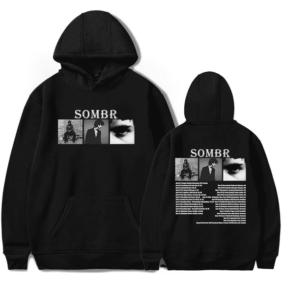Sombr Merch 2025 Tour Hoodie Unisex Men Women Long Sleeve Pullover Streetshirt Tops