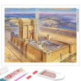 thumbnail image 5 of Kit de pintura de diamante 5D del Muro de los Lamentos de Jerusalén, punto de cruz, mosaico de diamantes, cristianismo judío, decoración del hogar, regalo DIY, 5 of 5
