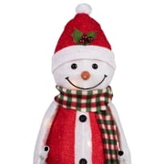 Northlight LED Lighted Animated Skiing Snowman Outdoor Christmas Figure - 24