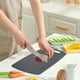 thumbnail image 4 of Plastic Cutting Board, Non-Slip Dishwasher Safe Kitchen Chopping Boards for Meat Vegetables Fruits, Extra Large Reversible Food Prep Board with Juice Tray and Easy Grip Handle, 4 of 7