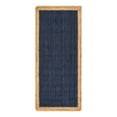 thumbnail image 3 of Unique Loom Braided Jute Collection Area Rug - Goa (2' 7" x 6' 1" Runner Navy Blue/Tan), 3 of 7