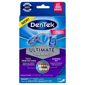 Dentek Comfort Fit Dental Guard Kit For Nighttime Teeth Grinding