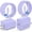 Purple, variant on 45W USB-C PD Fast Charger Block, 2Pack 10ft Type C to C Cable Compatible with iPhone 17 Air 16 15 Pro Max, iPad Pro MacBook Air M1 M2 AirPods