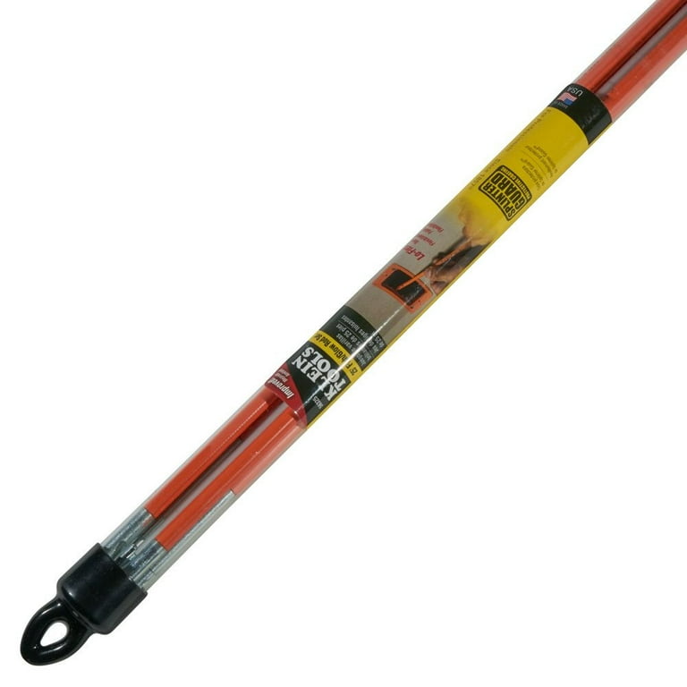 Klein Tools Fish Stick, Fiberglass, Orange, 56325