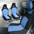 thumbnail image 2 of Funda universal para asiento de coche Unique Bargains Tela Protector Azul, 2 of 8