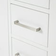 thumbnail image 5 of Ariel Cambridge 43 In. Single Rectangle Sink Vanity With Carrara White Marble 0.75 In Countertop In White, 5 of 10