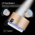 thumbnail image 2 of Mini Super Bass Altavoz Bluetooth Estéreo Música Subwoofer Portátil LED, 2 of 8