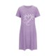 thumbnail image 5 of Camisón corto de talla grande para mujer, camisón de manga corta con estampado de pecho a la moda, camisón para mujer, 5 of 5