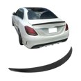 thumbnail image 2 of Ikon Motorsports Compatible with 15-21 Benz C Class W205 Trunk Spoiler Carbon Fiber CF, 2 of 8