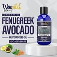 thumbnail image 2 of Wowoils! Super Gro (Fenugreek, Avocado + Mustard Seed Oil) Damaged Hair Growth Oil for Scalp,4.6 oz, 2 of 9