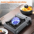 thumbnail image 4 of GVDV Portable Camping Stove, 1 Burner Butane Gas Stove with Updated Carrying Case, 4 of 14