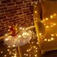thumbnail image 5 of Guirnalda de luces navideñas LED de 10M y 100 luces blancas cálidas para exteriores e interiores, luces impermeables de hadas de alambre transparente para árbol de Navidad, 5 of 5