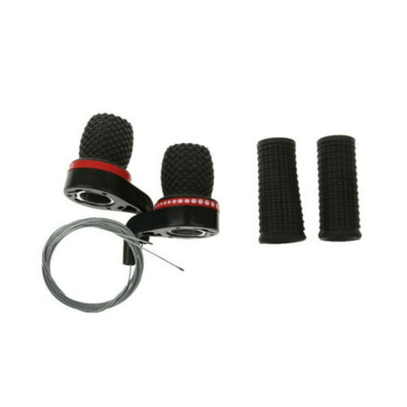 HJQEQVD Bike Gear Grip Shift Levers Bicycle Cycle Speed Control Handlebar Thumb Gear Shift Lever for Bicycle