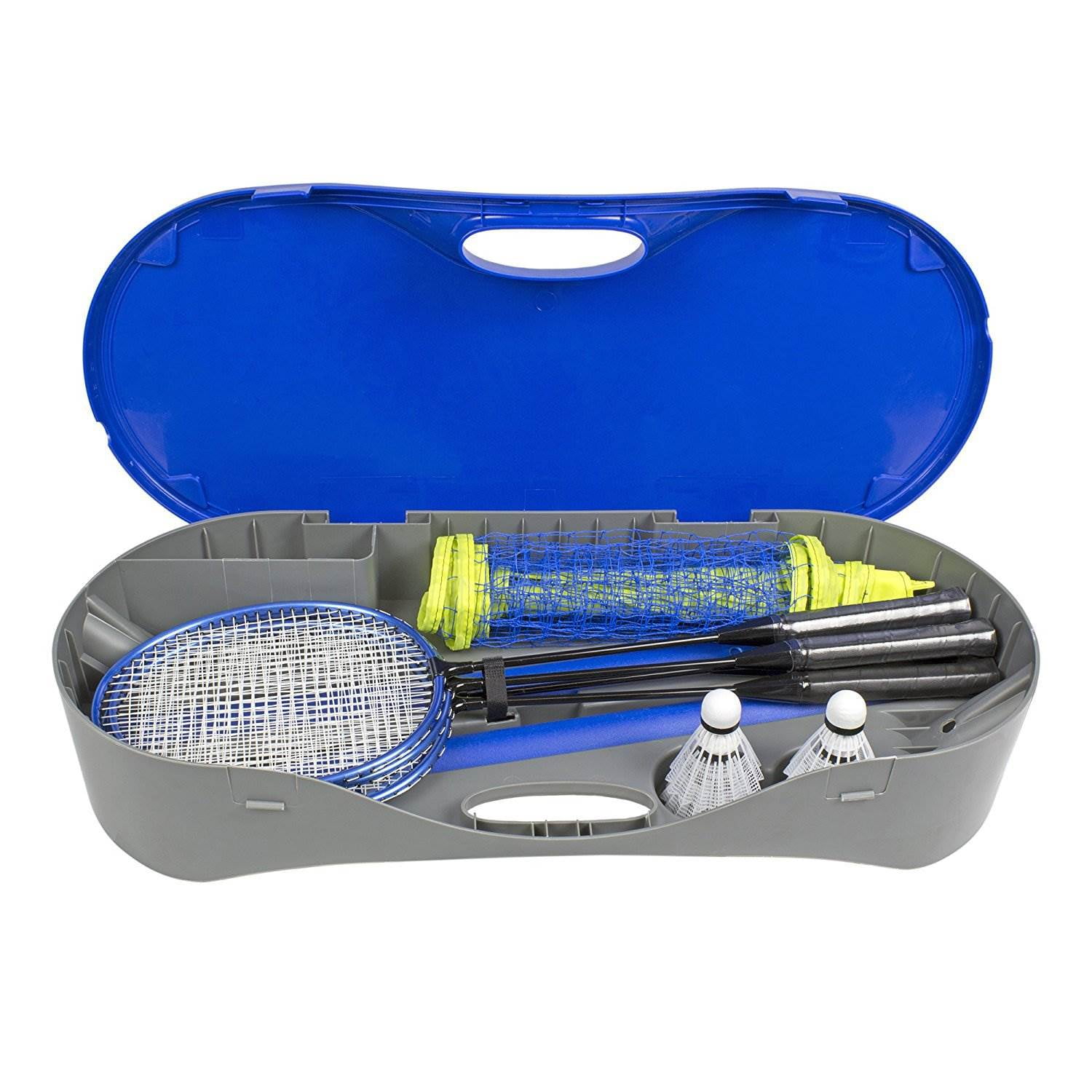 Badminton Poolmaster Badminton Pop Up Backyard Fun Game Complete Set