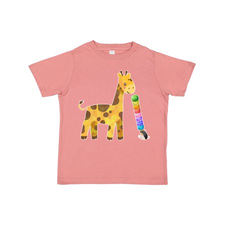 

Inktastic Giraffe and Rat Friends with Ice Cream Gift Toddler Boy or Toddler Girl T-Shirt