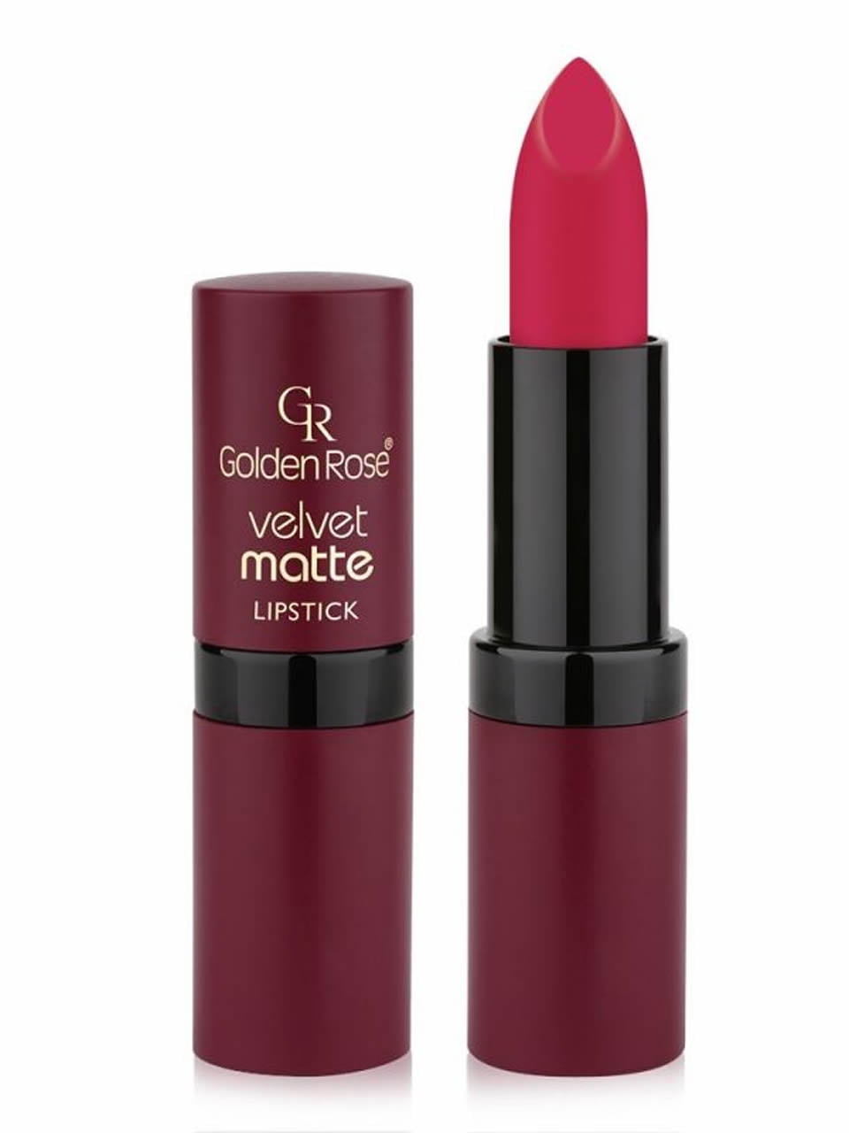 Golden Rose Velvet Matte Lipstick (17 - Old Rose Pink)