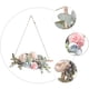 thumbnail image 4 of onlyliua para Interior/Exterior Decoración de Flores Artificiales Estilo Corona de Flores Decorativa Colgante de Pared, 4 of 6