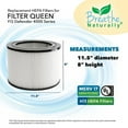 thumbnail image 2 of Filter Queen Defender 4000 Series HEPA Filter 1pk, 2 of 5