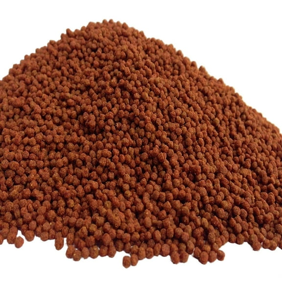 Aquatic Foods Color Red Enhancing 1/16" Floating Pellets Koi, Pond Fish & ALL Tropicals - 1-lb