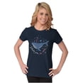 thumbnail image 3 of Whale You Be Mine Valentine Pun Womens Slim Fit Graphic Tee Brisco Brands S, 3 of 4