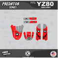 thumbnail image 4 of Kalair GFX Graphics Kit for Yamaha YZ80 (1993-2001) Predator Series, 4 of 5