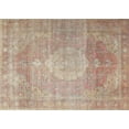 thumbnail image 1 of Ahgly Company Indoor Rectangle Traditional Orange Salmon Pink Persian Area Rugs, 7' x 10', 1 of 6