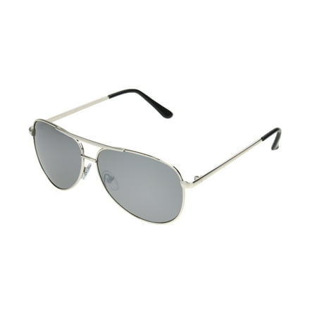 Panama Jack - Panama Jack Men's Silver Mirrored Aviator Sunglasses MM09 ...