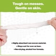 thumbnail image 6 of Crocodile Cloth Industrial Hand & Tool Cleaning Wipes - Heavy-Duty 10" x 15" Size Multi-Surface Cleaning Wipes, 100 Count Per Package. Water Based Solution with Extreme Cleaning Power. Safe on Skin., 6 of 9