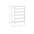 thumbnail image 4 of Better Homes & Gardens Greyson 5-Drawer Dresser, Acorn Finish, 4 of 8