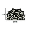 thumbnail image 2 of Kojanyu Halloween Floor Mat - Soft Non-Slip Spiderweb Pattern Rug, Festive Hallway/Kitchen/Bedroom Foot Mat For Halloween Decoration, 2 of 2