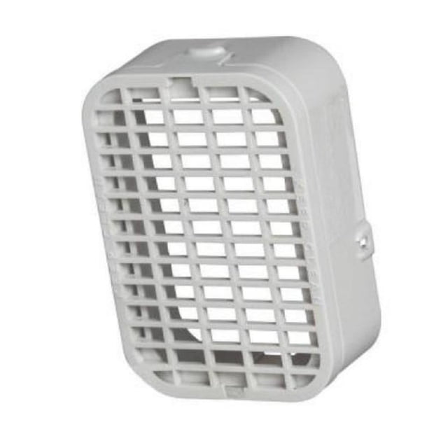Vinilo blanco Rodent Guard Amerimax de 2 x 3 cm para bajante
