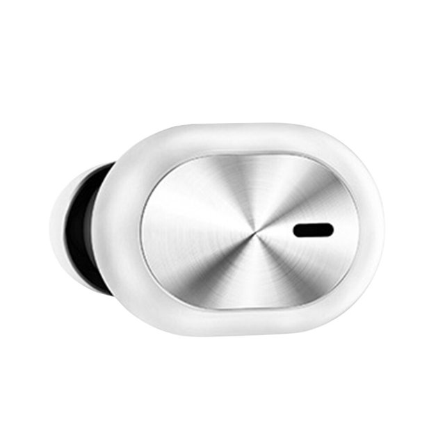 Bearachild F911 In-Ear Mini Invisible Ture Auricular inalámbrico Auricular Bluetooth 9D Auricular estéreo manos libres impermeable Auricular Cables de audio/vídeo Blanco