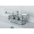 thumbnail image 2 of Kingston Brass Royale Two Handle 4" Centerset Lavatory Faucet with Retail Pop-up, 2 of 4
