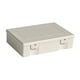thumbnail image 2 of Caja de Almacenamiento de Escritorio, Caja de Almacenamiento de Herramientas, Bolsa de Utilidad Impermeable, Caja Organizadora, Contenedor para Artícu Beige Grande, 2 of 8