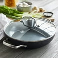 thumbnail image 3 of GreenPan Chatham Healthy Ceramic Nonstick 11" Everyday Pan with Helper Handles, Gray, 3 of 7