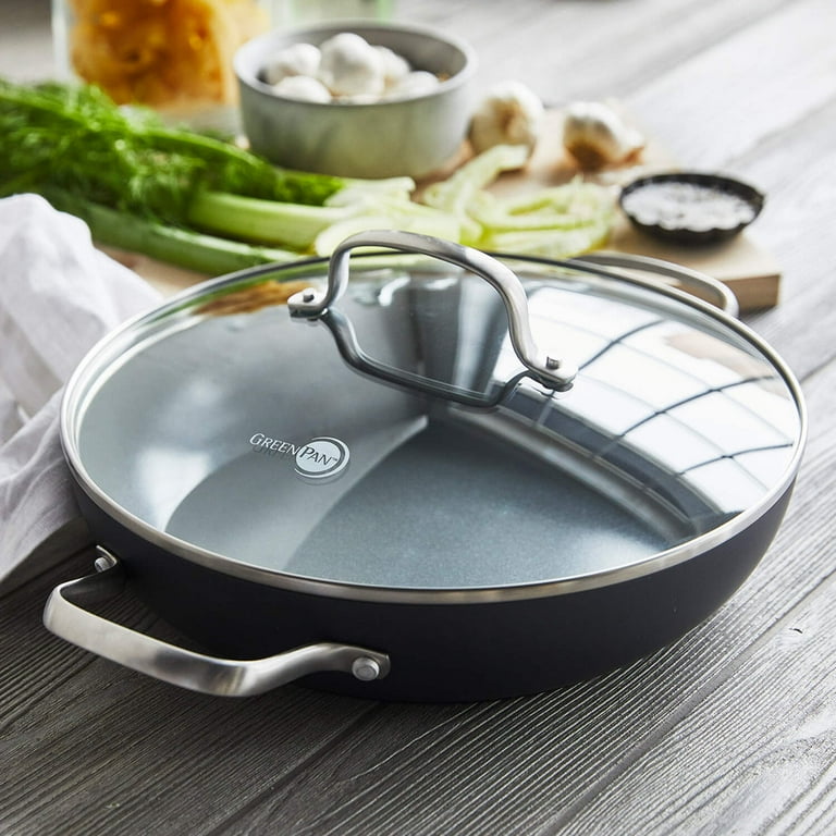 GreenPan Chatham Ceramic Nonstick Everyday Pan 11 In, Gray photo 2