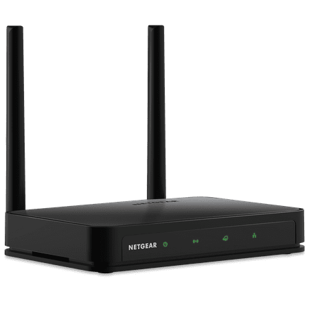 Netgear AC750 Dual Band Wi-Fi Router with Speeds Up to 300+450 Mbps, Black, R6020 (New Open