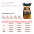 thumbnail image 2 of Girls Nightgowns - Modern Yellow Sweater Guinea Pig Soft Comfort Flutter Sleeves Night Sleep Dress Sleepwear for Toddler Girl Pajamas Pjs, 2 of 5