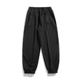 thumbnail image 4 of LSLJS Men's Sport Pants Solid Elastic Waist Trousers Tracksuit Pants with Pockets, 4 of 5