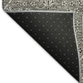 thumbnail image 5 of Addison Rugs Mayfield Premium Machine Washable Traditional Panel Pewter Rectangle Rug, 5' x 7'6", 5 of 6