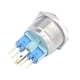 thumbnail image 5 of Interruptores de Botón de 25 Mm Interruptor Momentáneo de Azul IP67 5A 12V 1NO1NC, 5 of 6